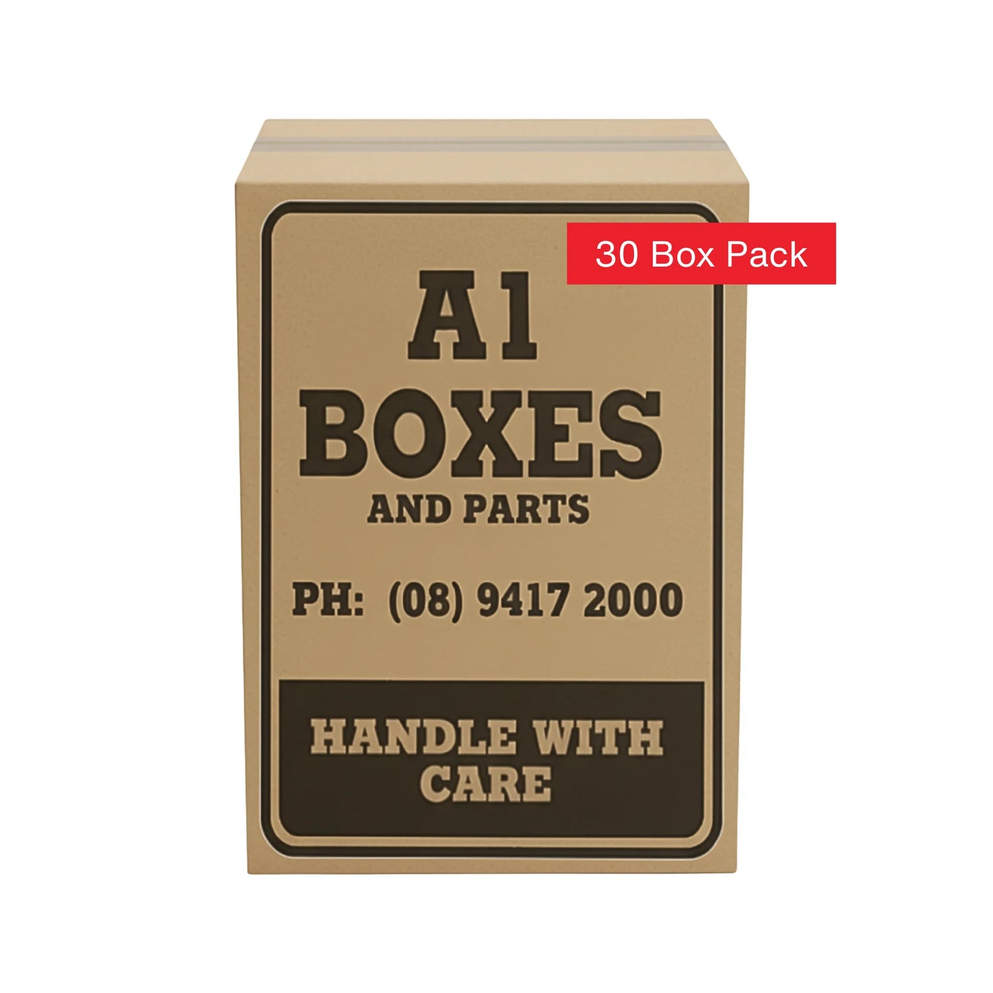Tea Chest Carton Heavy-Duty (30 Boxes - Perth Metro Delivery Included)